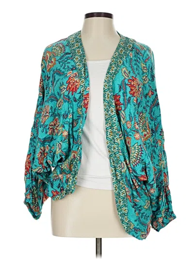 Pre-owned Maurices Kimono In Blue