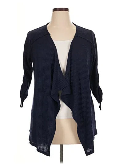 Pre-owned Maurices Kimono In Blue