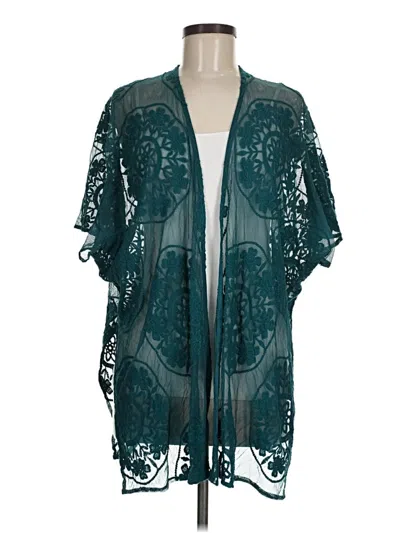 Pre-owned Maurices Kimono In Blue
