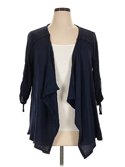 Pre-owned Maurices Kimono In Blue