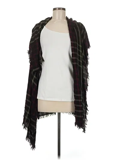 Pre-owned Maurices Kimono In Burgundy