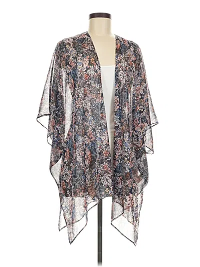 Pre-owned Maurices Kimono In Gray