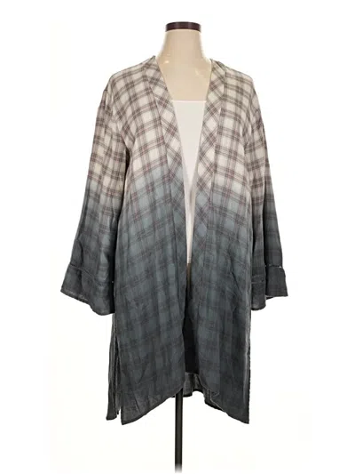 Pre-owned Maurices Kimono In Gray