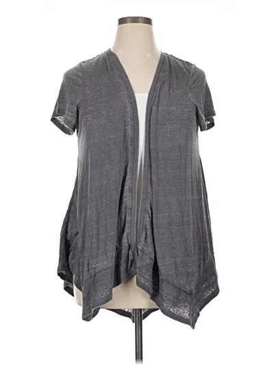 Pre-owned Maurices Kimono In Gray