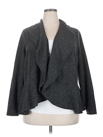 Pre-owned Maurices Kimono In Gray