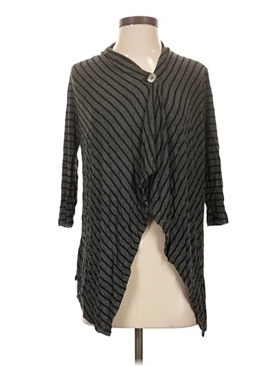 Pre-owned Maurices Kimono In Gray