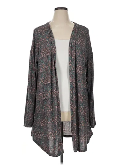 Pre-owned Maurices Kimono In Gray