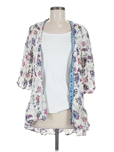 Pre-owned Maurices Kimono In Ivory
