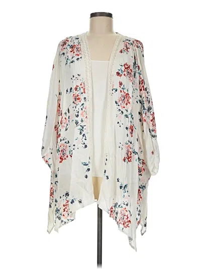 Pre-owned Maurices Kimono In Ivory