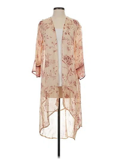 Pre-owned Maurices Kimono In Pink