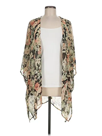Pre-owned Maurices Kimono In Tan