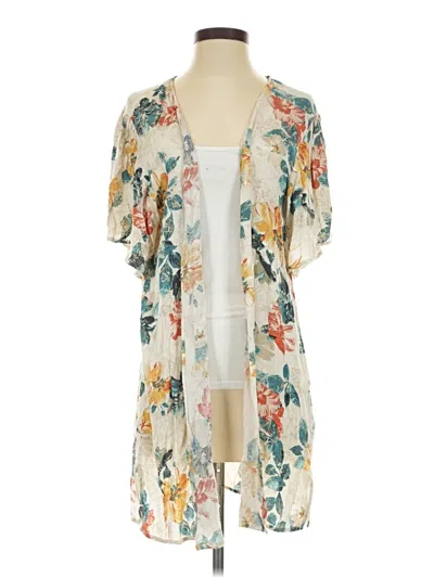 Pre-owned Maurices Kimono In White