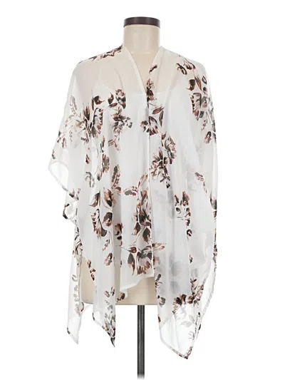Pre-owned Maurices Kimono In White