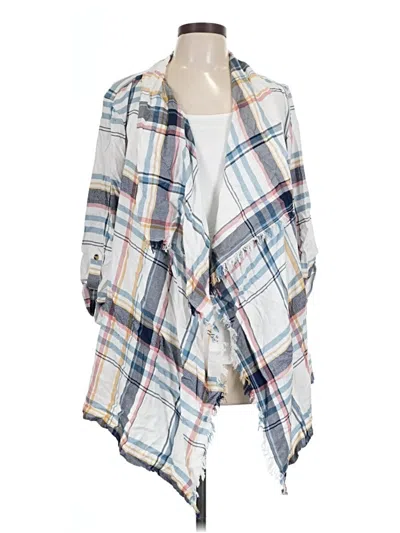 Pre-owned Maurices Kimono In White