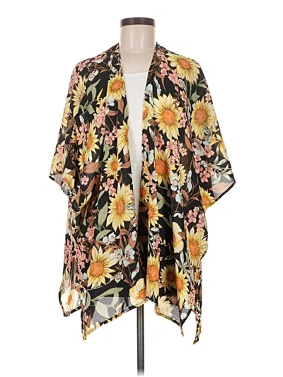 Pre-owned Maurices Kimono In Yellow
