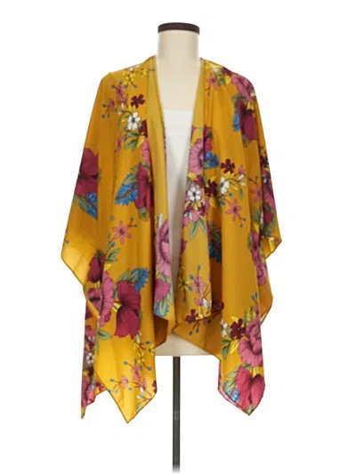 Pre-owned Maurices Kimono In Yellow