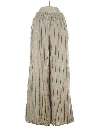 Pre-owned Maurices Linen Pants In Gray