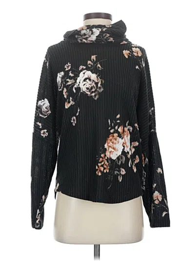 Maurices Long Sleeve Blouse In Black