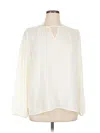 Maurices Long Sleeve Blouse In White