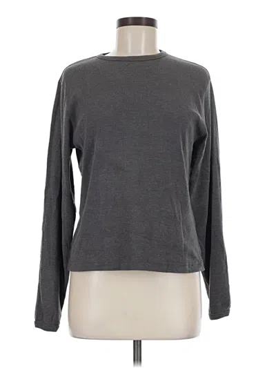 Pre-owned Maurices Long Sleeve T-shirt In Gray