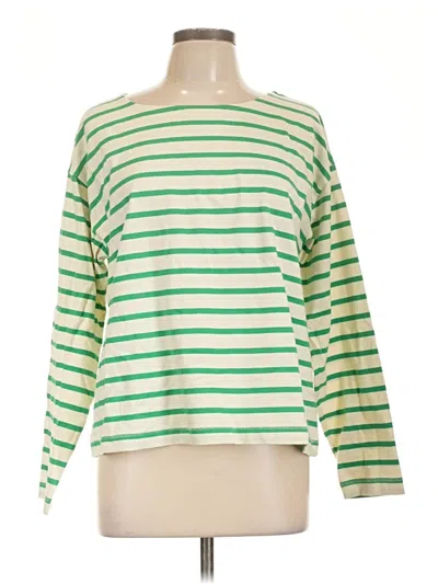 Pre-owned Maurices Long Sleeve T-shirt In Green