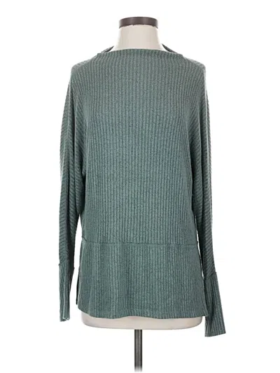 Pre-owned Maurices Long Sleeve T-shirt In Teal