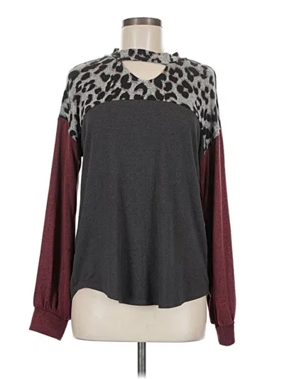 Pre-owned Maurices Long Sleeve Turtleneck In Gray