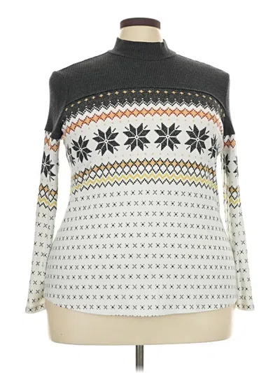 Pre-owned Maurices Long Sleeve Turtleneck In Gray