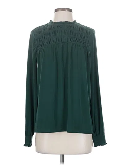 Pre-owned Maurices Long Sleeve Turtleneck In Green