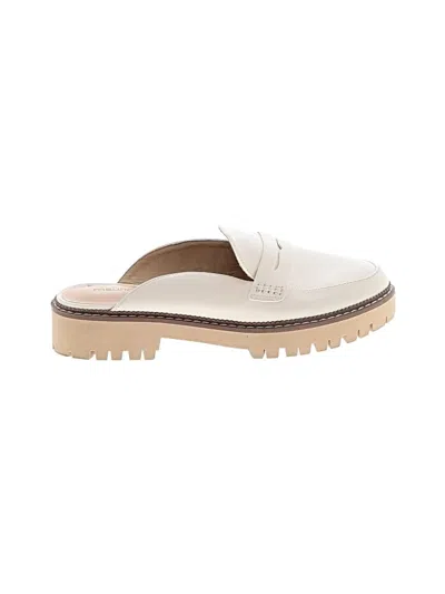 Pre-owned Maurices Mule/clog In White