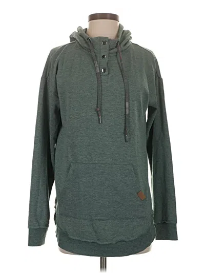 Pre-owned Maurices Pullover Hoodie In Green