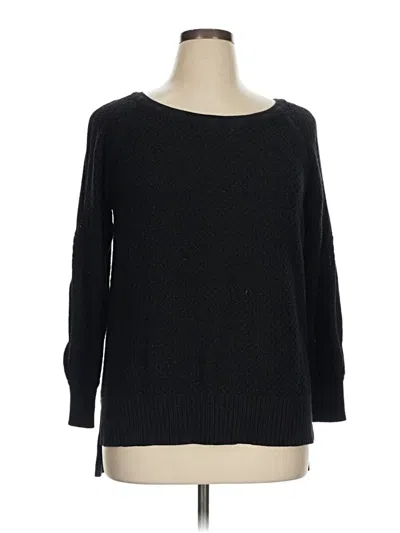 Pre-owned Maurices Pullover Sweater In Black