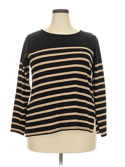 Pre-owned Maurices Pullover Sweater In Black