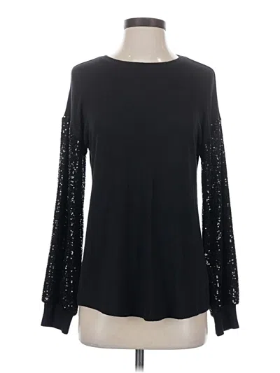Pre-owned Maurices Pullover Sweater In Black