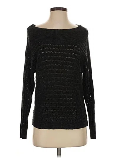 Pre-owned Maurices Pullover Sweater In Black