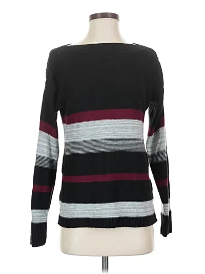 Pre-owned Maurices Pullover Sweater In Black