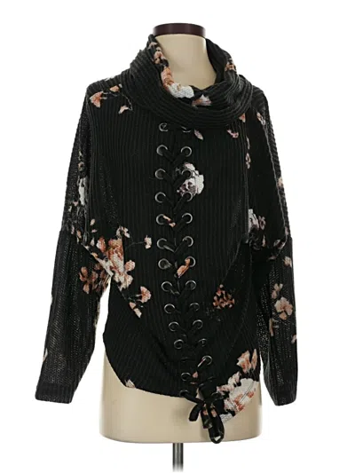 Pre-owned Maurices Pullover Sweater In Black