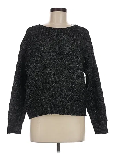 Pre-owned Maurices Pullover Sweater In Black