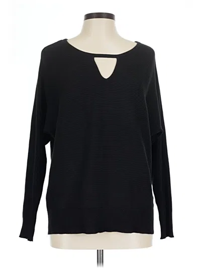 Pre-owned Maurices Pullover Sweater In Black