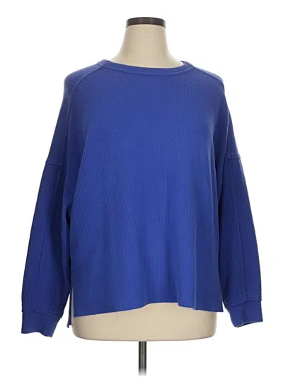 Pre-owned Maurices Pullover Sweater In Blue