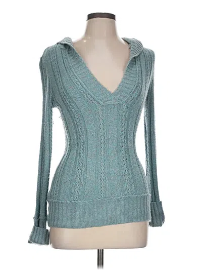 Pre-owned Maurices Pullover Sweater In Blue