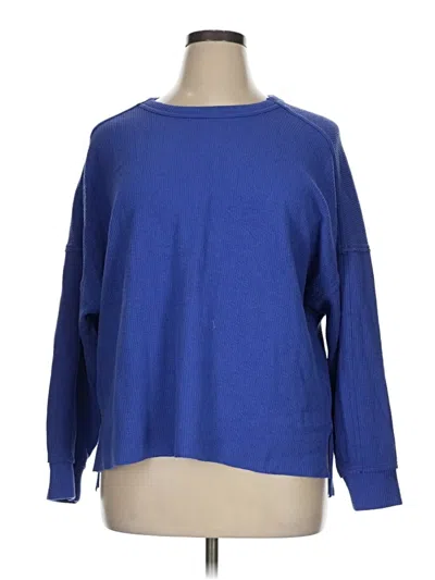 Pre-owned Maurices Pullover Sweater In Blue