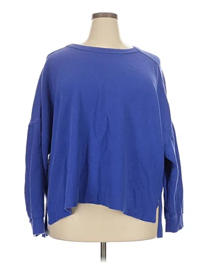 Pre-owned Maurices Pullover Sweater In Blue