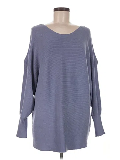 Pre-owned Maurices Pullover Sweater In Blue