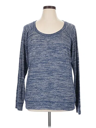 Pre-owned Maurices Pullover Sweater In Blue