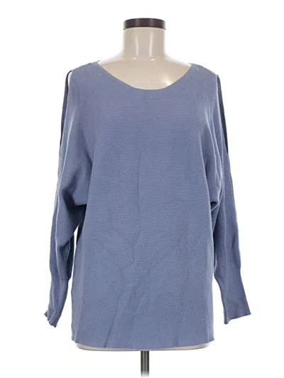 Pre-owned Maurices Pullover Sweater In Blue
