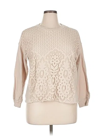 Pre-owned Maurices Pullover Sweater In Brown