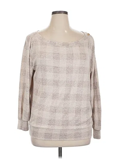 Pre-owned Maurices Pullover Sweater In Brown