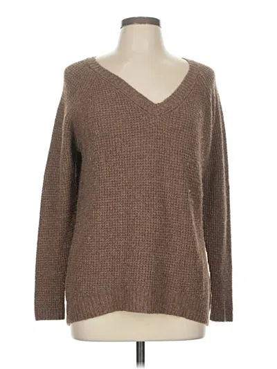 Pre-owned Maurices Pullover Sweater In Brown