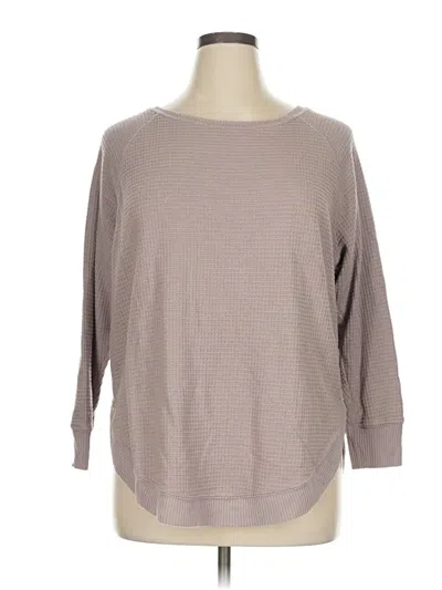 Pre-owned Maurices Pullover Sweater In Brown